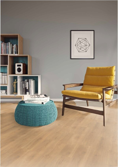 Ламинат Wineo Дуб Баланс Коричневый LA181MV4 в интерьере