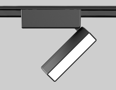 Светильник светодиодный трековый для шинопровода Magnetic Ultra Slim GV 1479 BK черный IP20 5W 4200K 48V 122*26*80