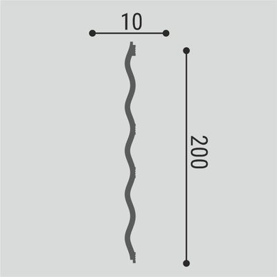 Bello Deco стеновая 3d панель из дюрополимера СП 01/2,6