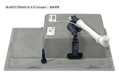 Мойка Blanco ZENAR XL 6S Compact SILGRANIT 523782