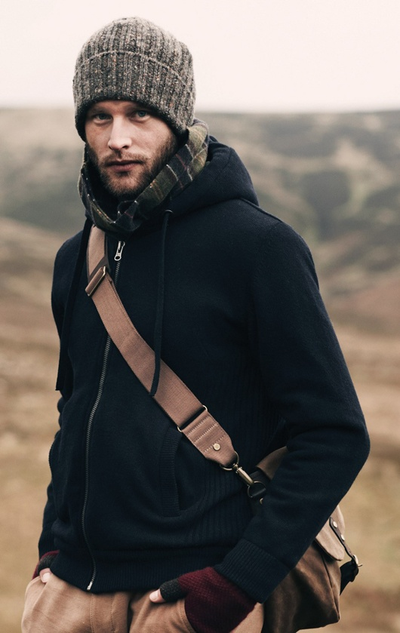 Стильная шапка для парней Fjallraven Dark Olive