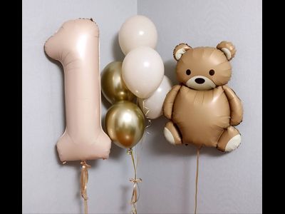 Композиция шаров &quot;мишка&quot;