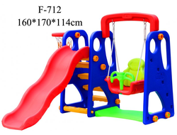 Горка с качелями FAMILY «Башня»