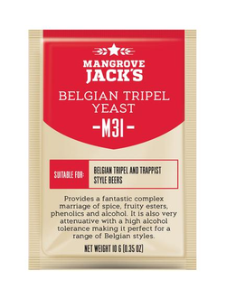 Дрожжи Mangrove Jack's Belgian Tripel M31, 10 г