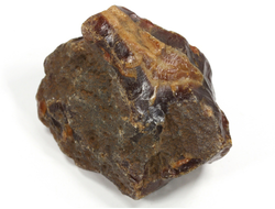 Сердолик, необработанный "дикий" образец, Амурская область, р.Зея (80*60*50 мм, 288 г) №35466