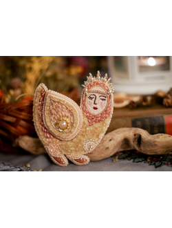 Брошь "Гамаюн"