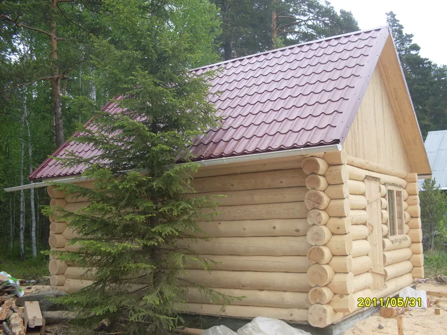 Баня 6*6 Глухое