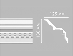 Потолочный плинтус из полиуретана с орнаментом DECOMASTER (Декомастер) - DT 5