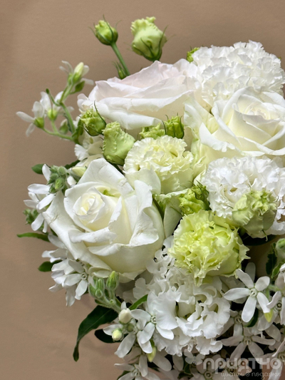 Букет невесты & Бутоньерка № 1304