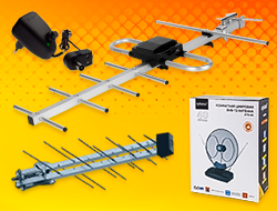 Антенны комнатные и наружные