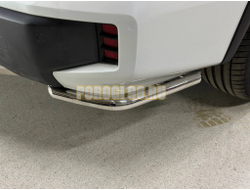 Защита задняя (уголки) 42,4 мм ТСС для Gac GS8 2025-