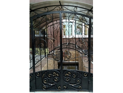 Кованая калитка - Арт 021