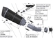 Глушитель LeoVince Factory S черный стальной 14336SBU