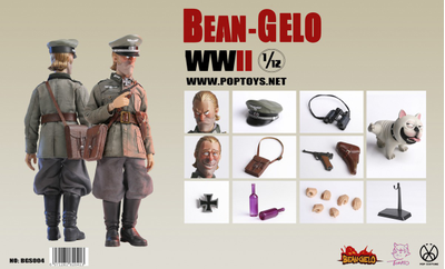 Немец "Пьянчуга" Бранд - Коллекционная фигурка 1/12 scale Bean Gelo Series Brand (BGS004) -  POPTOYS