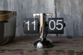 перекидные часы flip clock