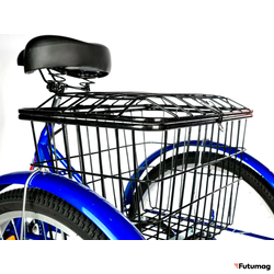 Электровелосипед трицикл РВЗ Чемпион (RVZ-HZ-01) красный