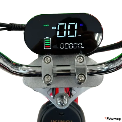 Электроскутер Ikingi X1 PRO красный