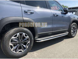 Защита порога труба d60 для Haval Dargo (2022-...)