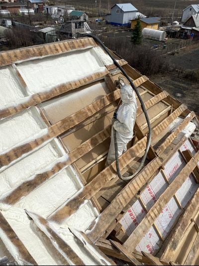 Утепление скатной крыши