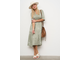 Идеальное летнее платье из штапеля &quot;ТАТАКИ&quot; арт. 424001 (цвет оливковый) Размеры 50-66