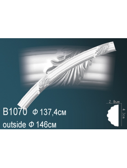Круговой молдинг B1070