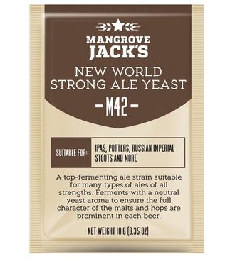 Дрожжи Mangrove Jack's New World Strong Ale M42, 10 г