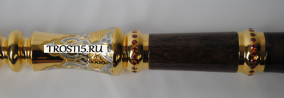 Классическая трость ручной работы с клинком  с инкрустацией