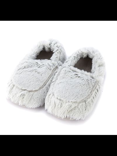 Тапочки-грелки для ног MARSHMALLOW (серые)