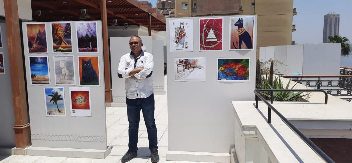 Фото с выставки изобразительного искусства &laquo;Египет глазами Русских художников&raquo;