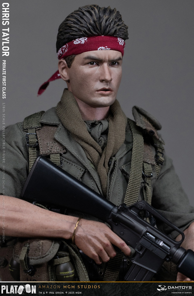 ПРЕДЗАКАЗ - Рядовой Крис Тейлор ("Взвод", Platoon) - Коллекционная ФИГУРКА 1/6 scale Platoon Chris Taylor (DMS046) - DAMTOYS ?ЦЕНА: 31700 РУБ.?