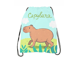 Сумка-мешок для обуви Капибара, Kapibara-san №8