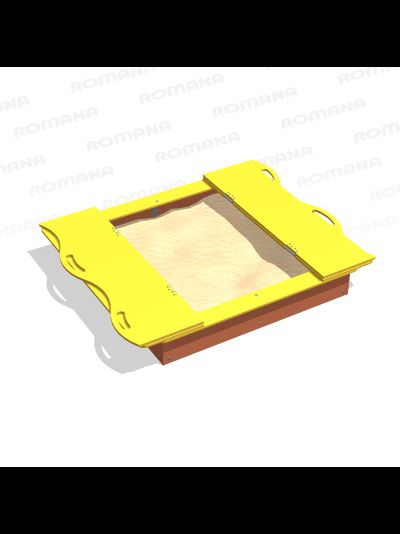 Песочница с крышкой для детской площадки Romana 057.36.00