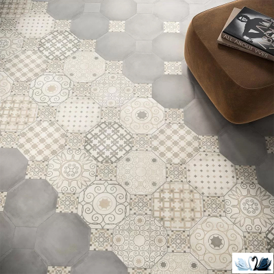 Керамогранит Kerama Marazzi Пьяцетта 24x24 см серый матовый