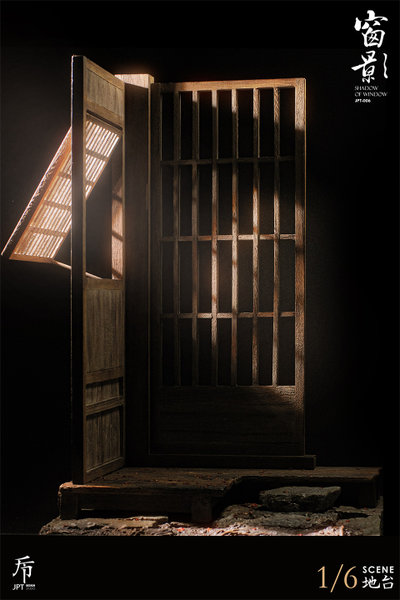 Диорама "Фрагмент японского дома" - КОЛЛЕКЦИОННАЯ ДИОРАМА 1/6 Shadow of window (JPT-006) - JPT Design ? POP COSTUME
