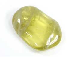 Кварц лимонный (облагороженный), полировка плоская, Бразилия (38*27*9 мм, 17 г) №35662