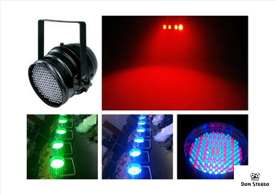 Прибор Involight LEDPAR56/BK в работе, фото