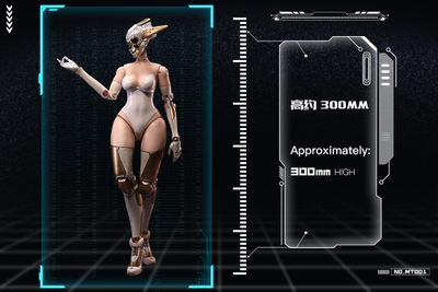 ПРЕДЗАКАЗ - Белый андроид - Коллекционная фигурка 1/6 SCALE MATRIX THE MESSENGER OF GOD PROTOTYPE BATTLE ANGEL (MT001) - COOMODEL X CTCOSTUDIO ?ЦЕНА: 13500 РУБ.?