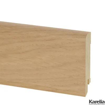 Плинтус напольный Pedross Дуб Белёный шпон 70х15х2500 купить в интернет-магазине karelia-floor.ru
