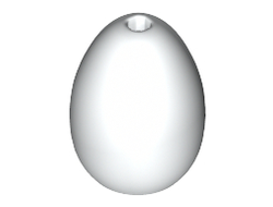 Egg with Small Pin Hole, White (24946 / 6143595)