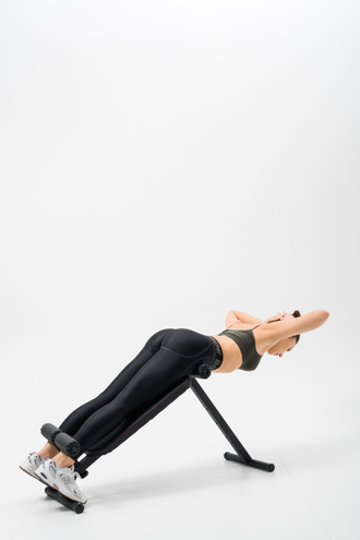 Скамья 2 в 1 для пресса и спины (гиперэкстензия) (GP-02)