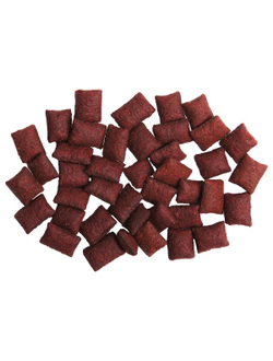 Лакомство Мнямс "Здоровая кожа и шерсть" хрустящие подушечки для кошек с птицей и говядиной 60 г