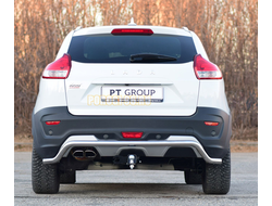 Защита заднего бампера "Волна" d51 LADA XRAY Cross (2018-...)