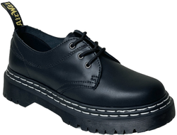 Dr Martens 1461 Flat Smooth Black