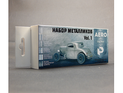 Pacific88: Набор акриловых красок AERO 3501 "Набор металликов AERO vol.1"