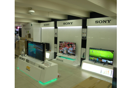 Стенды и витрины для SONY г.Улан-Удэ.