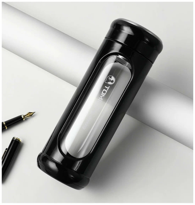 Термокружка Xiaomi Tomic Creative Plastic Cup 350 ml Black