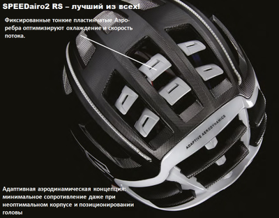 Велосипедный шлем CASCO SPEEDairo 2 RS black-red с визором