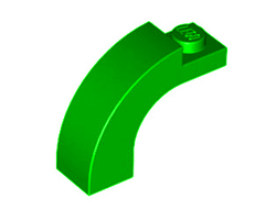 Arch 1 x 3 x 2 Curved Top, Green (6005 / 4239049 / 4583768 / 4644085)