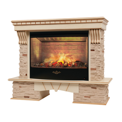 Электрический камин Sorento WT с очагом 3D FireStar 33