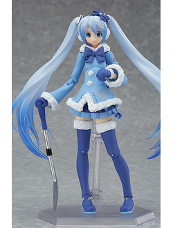 Фигурка фигма Мику Хацунэ (figma Hatsune Miku Snow 2012, Fluffy Coat ver.)